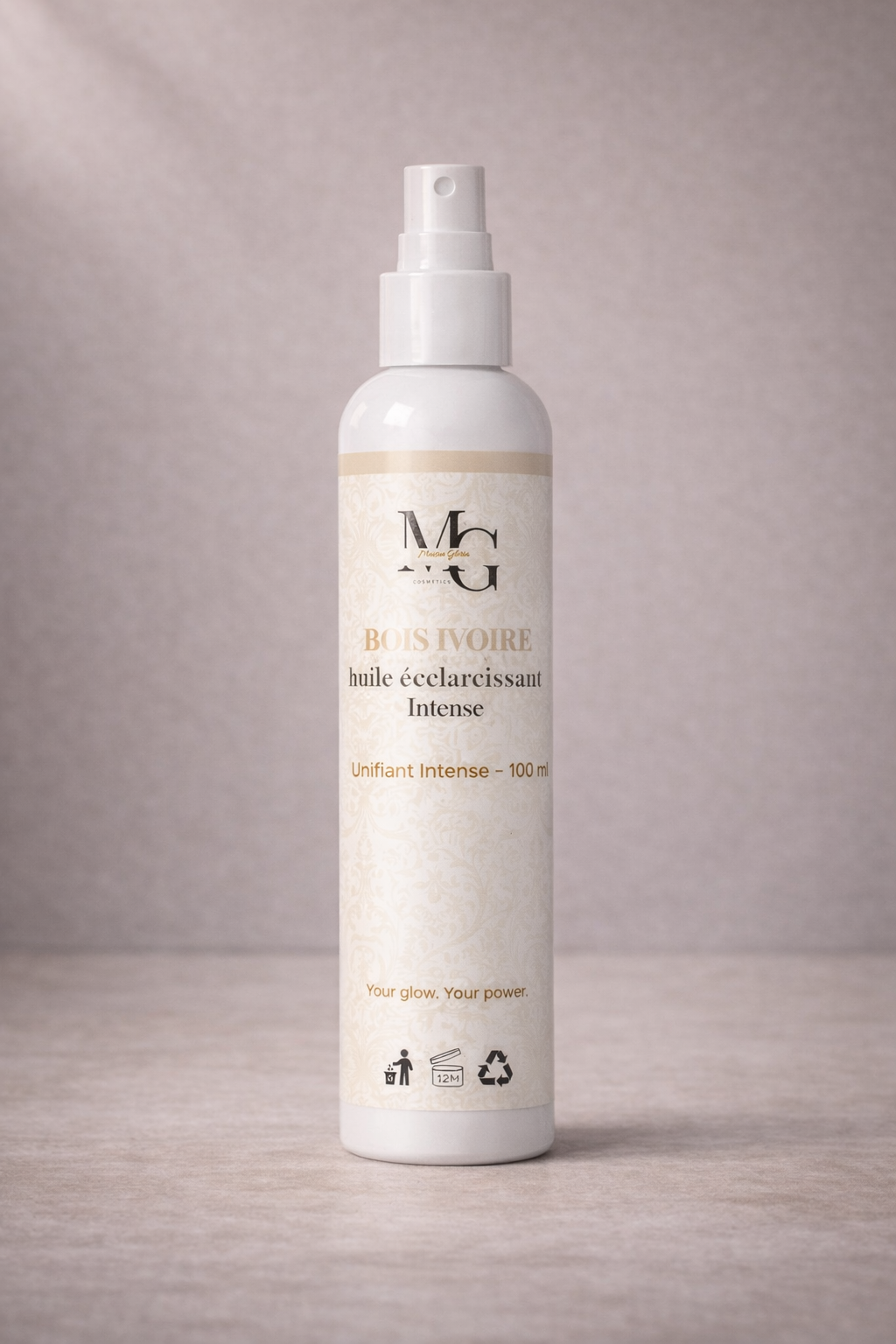 Huile booster intensif Bois Ivoire 100 ml pour peaux noires et métissées — Maison Gloria