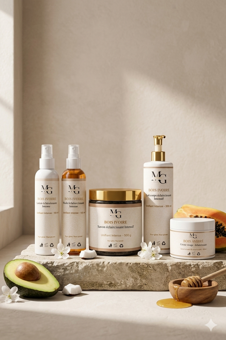Routine complète Bois Ivoire — Intensif anti-taches | Maison Gloria