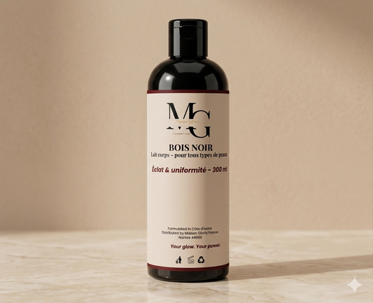 Lait corps nourrissant et unifiant Bois Noir 300 ml — Maison Gloria